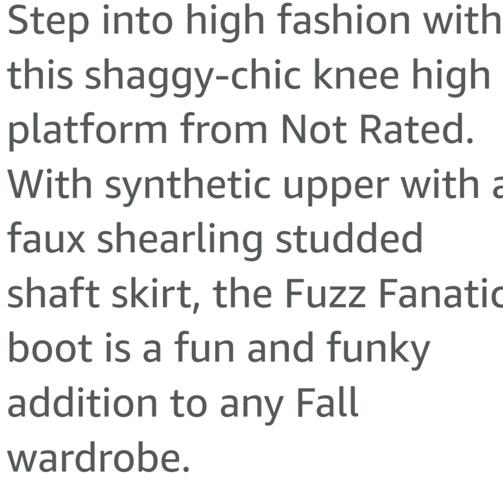 NEW NOT RATED FAUX FUR BOOTS - Picture 8 of 11